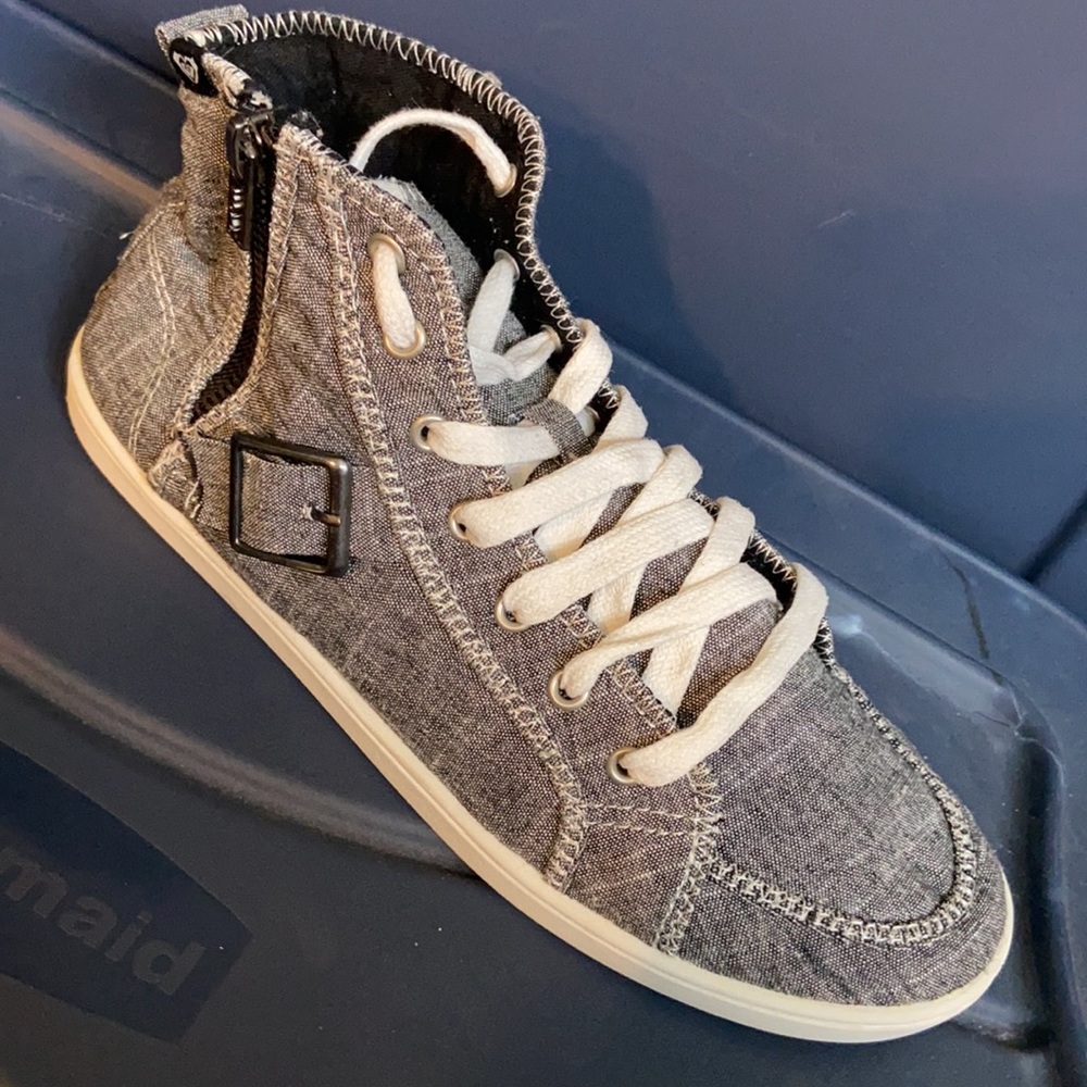 ROXY “Stowaway” Gray High-Top. Size 8 - Picture 3 of 14